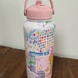Taylor Swift Inspired Travel Water Bottle Pink